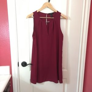 Burgundy Dress